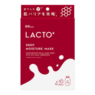 LACTO＋ DEEP MOISTURE MASK（G9 SKIN） 2枚目