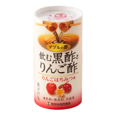 飲む黒酢とりんご酢（世田谷自然食品）