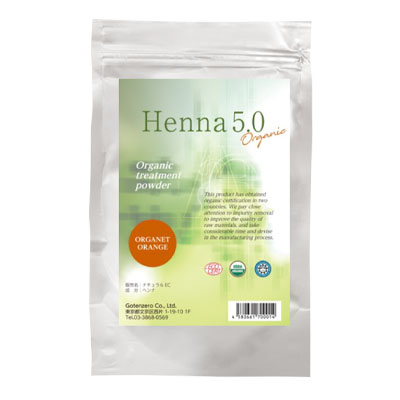 ヘナ5．0 オーガニック認証（Henna5．0）