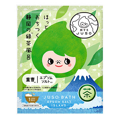 JUSO BATH POWDER 緑茶 （旅するJUSO）