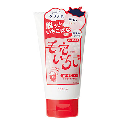 毛穴いちご洗顔 ホワイト（ドットバイ）