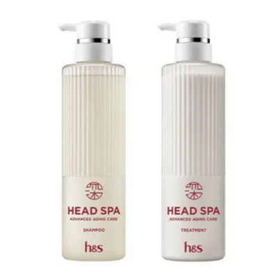 深ヘッドスパ アドバンスドエイジングケア シャンプー／トリートメント（h＆s（エイチ アンド エス））