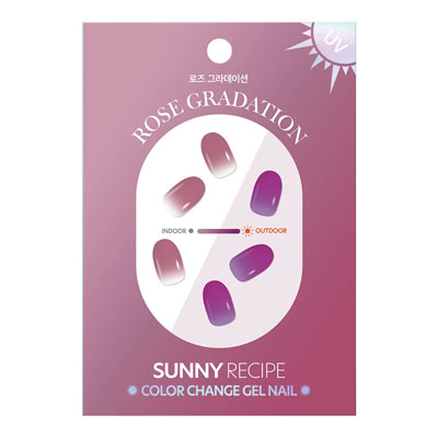 COLOR CHANGE GEL NAIL（SUNNY RECIPE）